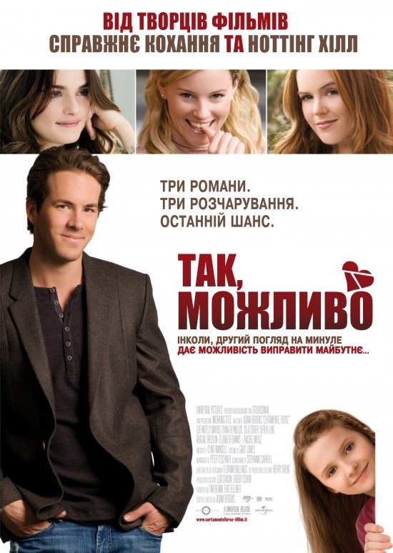 Фільм «Так, можливо / Так, ні, не знаю» (2008) дивитись онлайн українською